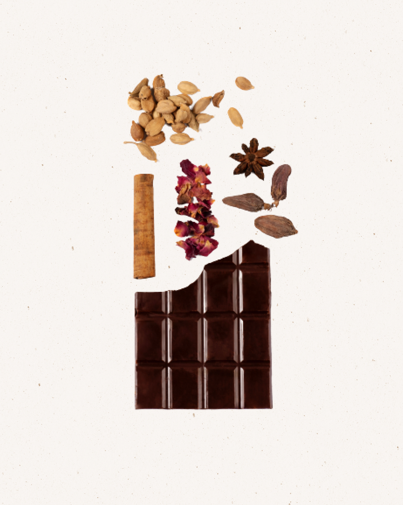 Chocolat 100% - Chaï & Rose : Afternoon chill
