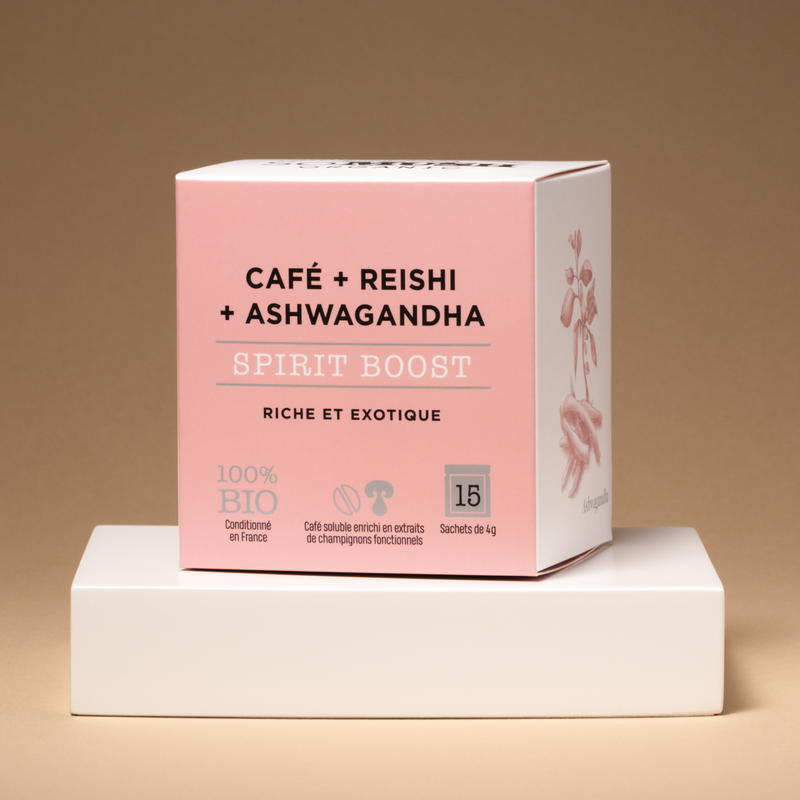 Spirit Boost – Café + Reishi + Ashwagandha
